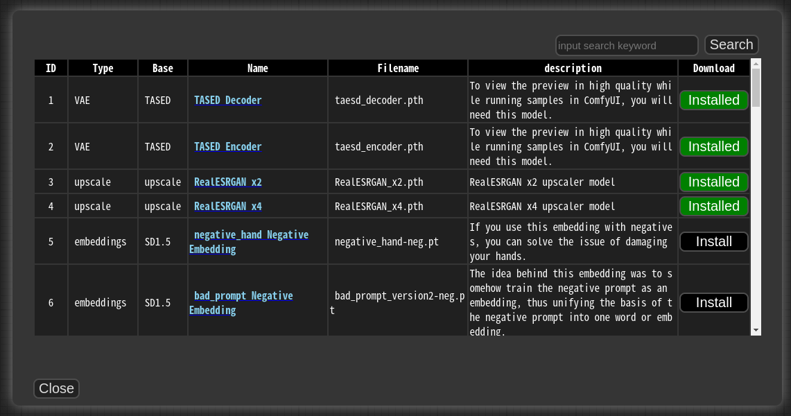 model-install-dialog