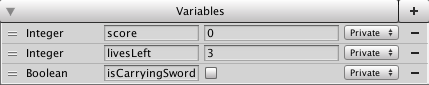 default variable value