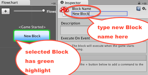 block properties